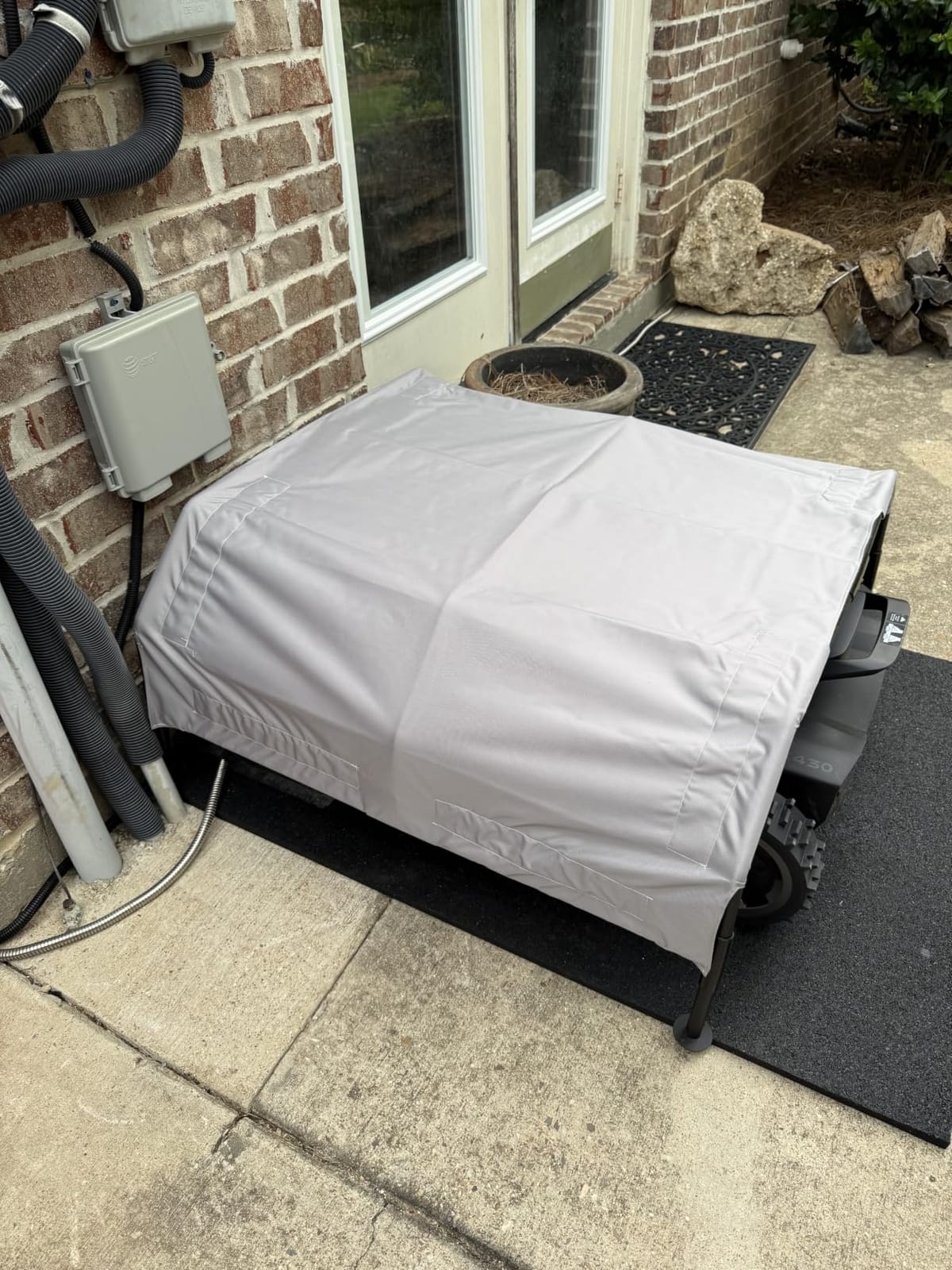 Garage for Robot Lawn Mower,for All Models on the Market (Plus Size) customer photo 1