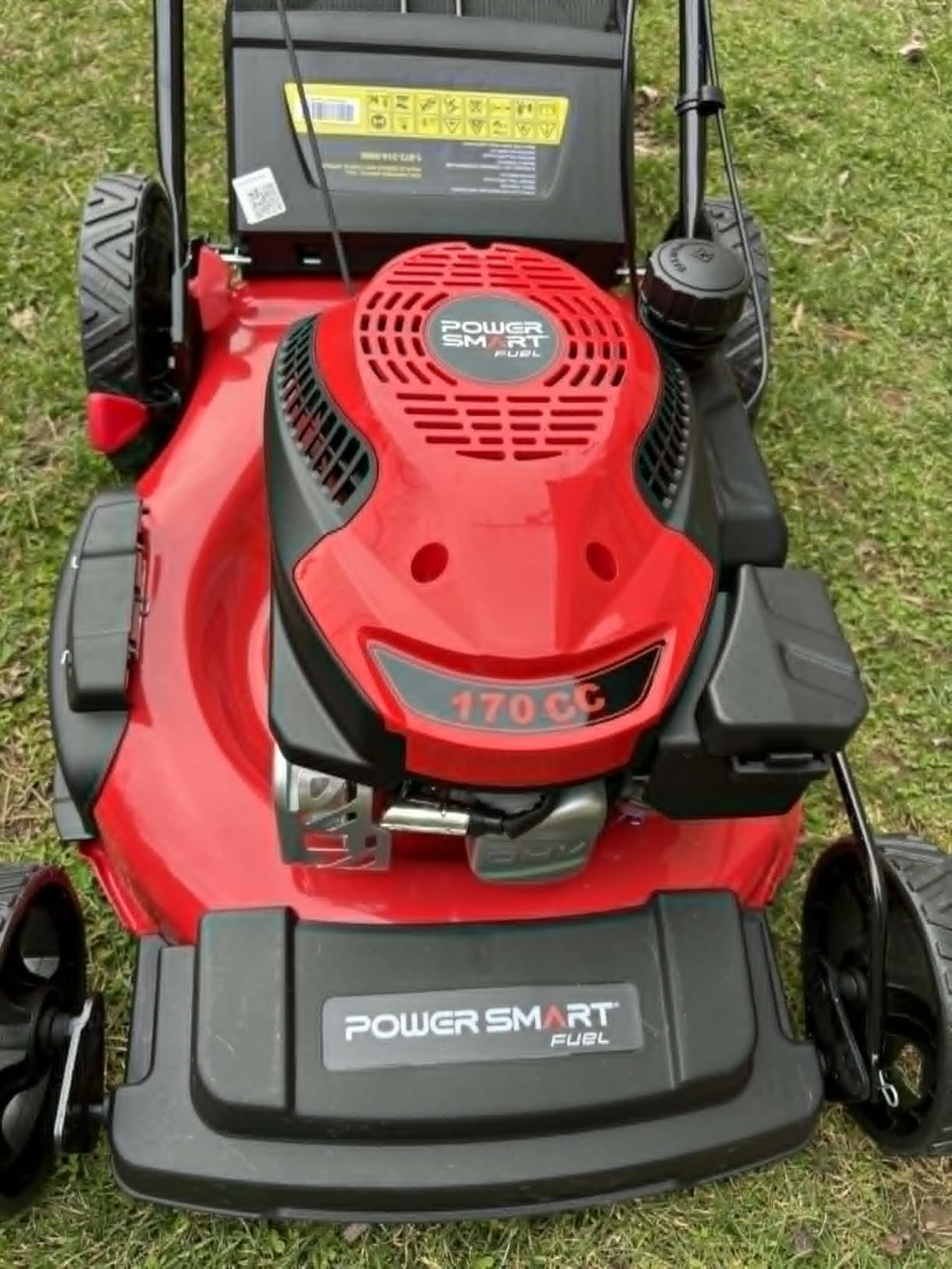 PowerSmart 22-Inch Self Propelled Gas Lawn Mower, 170cc 4-Cycle OHV Engine, 3-in-1 Mulch/Bag/Rear Discharge, 6 Cutting Heights customer photo 2