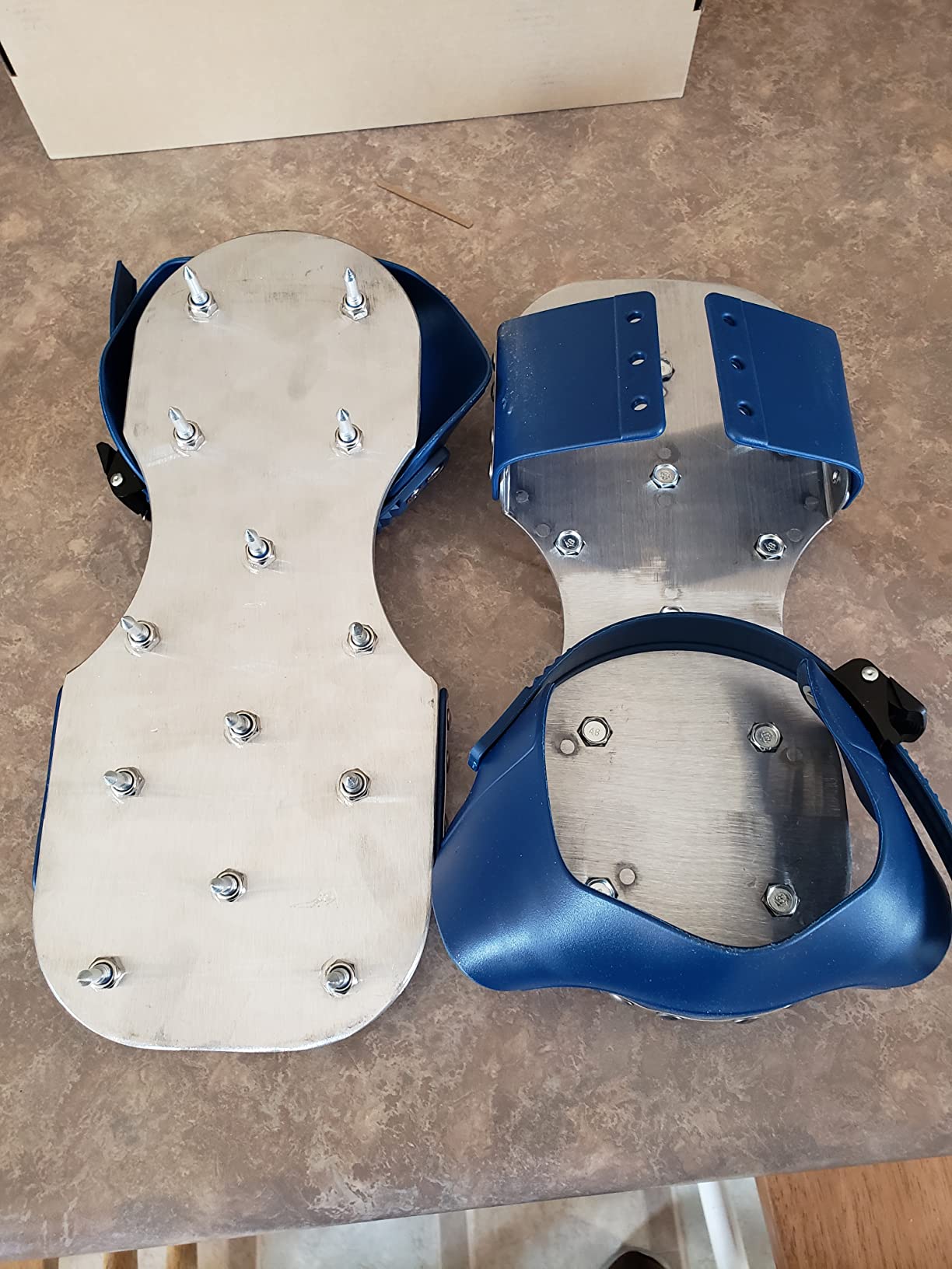 Pre-Assembled Lawn Aerator Shoes with Secure Adjustable Strap for Clay Soil customer photo 2
