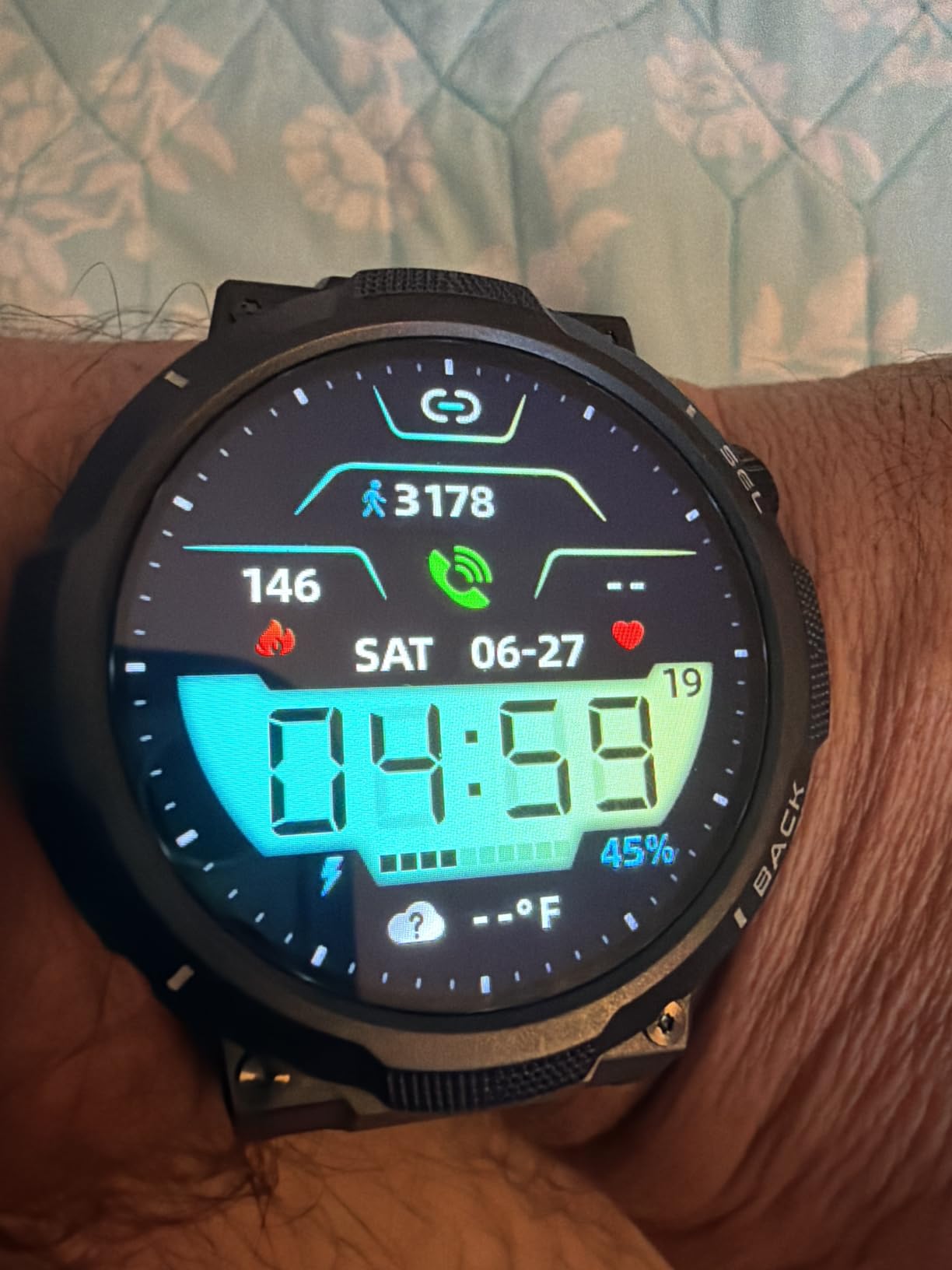 Smart Watch for Men (Answer/Make Calls), Rugged Men's Military Smartwatch customer photo 1