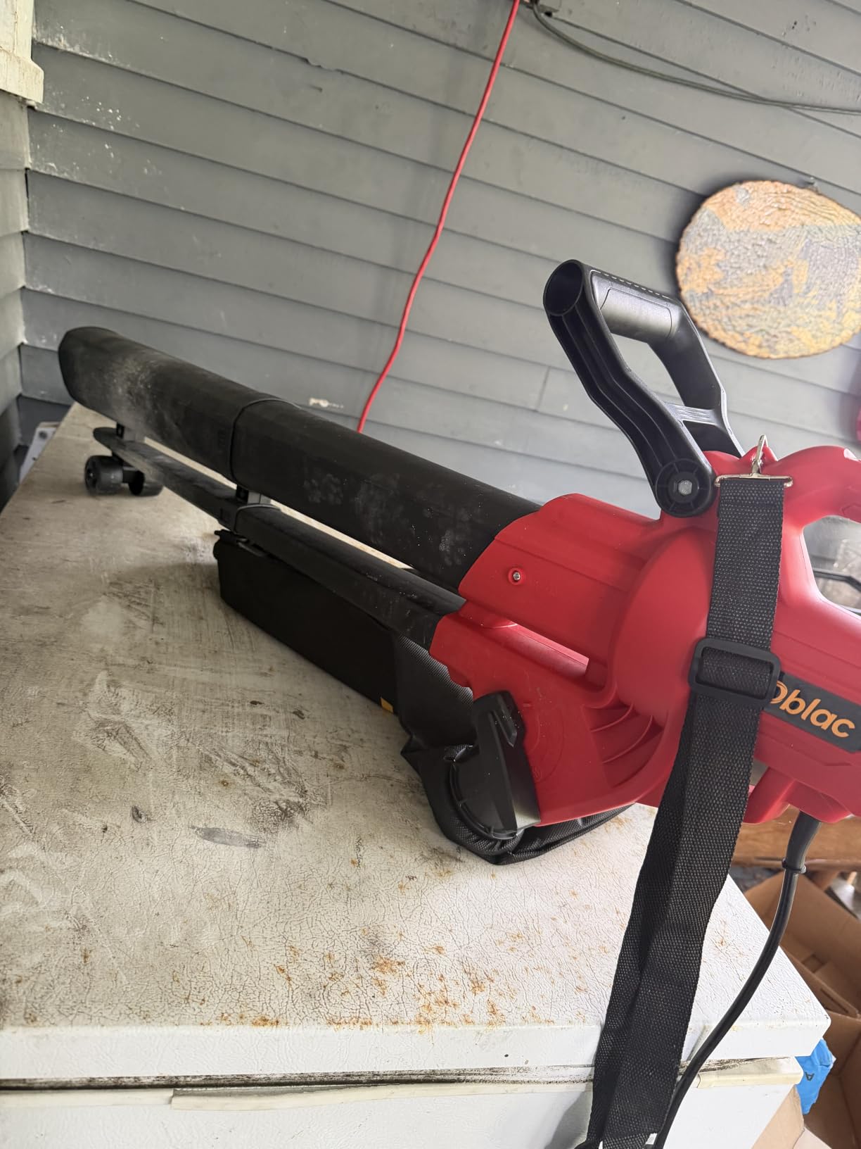 3-in-1 Corded Electric Leaf Blower Vacuum Mulcher customer photo 2