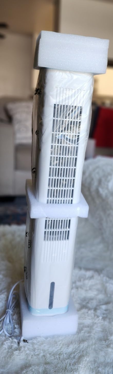 Windowless Air Conditioner Portable 1800CFM w/4 Modes&3 Speeds, 15H Timer, 3 Gal Tank for 24H Cooling 600Sq.Ft, 120°Swing Swamp Cooler Air Conditioner, Evaporative Air Cooler No Hose for Room customer photo 2