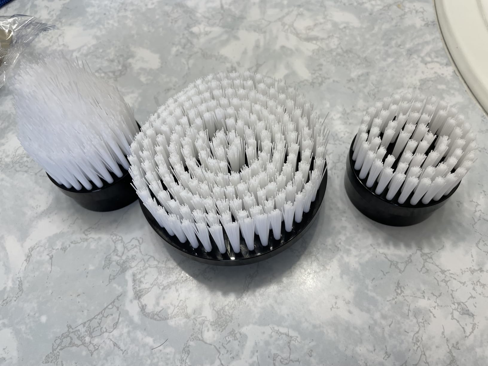 Electric Spin Scrubber with Long Handle | Shower Cleaner Brush for Bathroom | Dual-Speed Cordless Power Scrubber with 7 Brush Heads | IPX7 Waterproof Scrub Brush for Bathtub Tile Grout Glass Pool customer photo 1