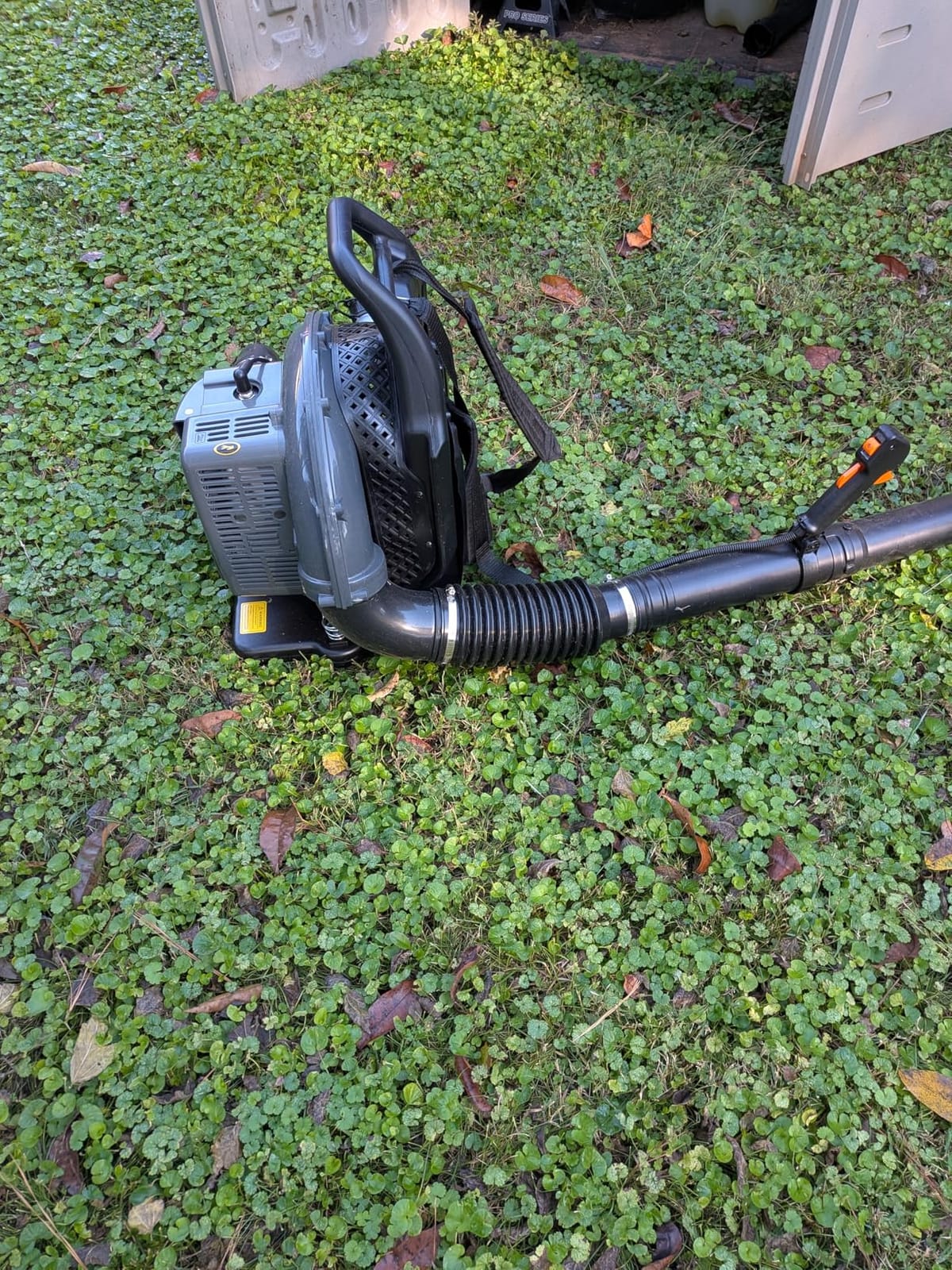 TDH Backpack Leaf Blower,63CC Backpack Blower with 665 CFM & 205 MPH customer photo 1