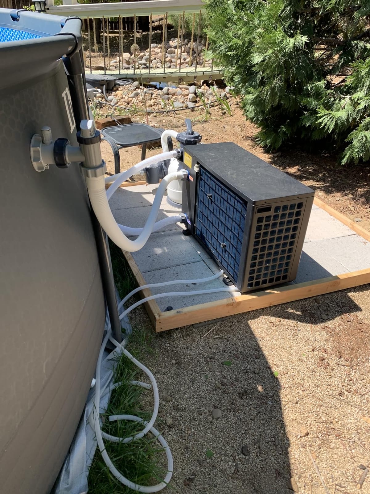 Swimming Pool Heater for Above Ground Pool 18450BTU customer photo 2