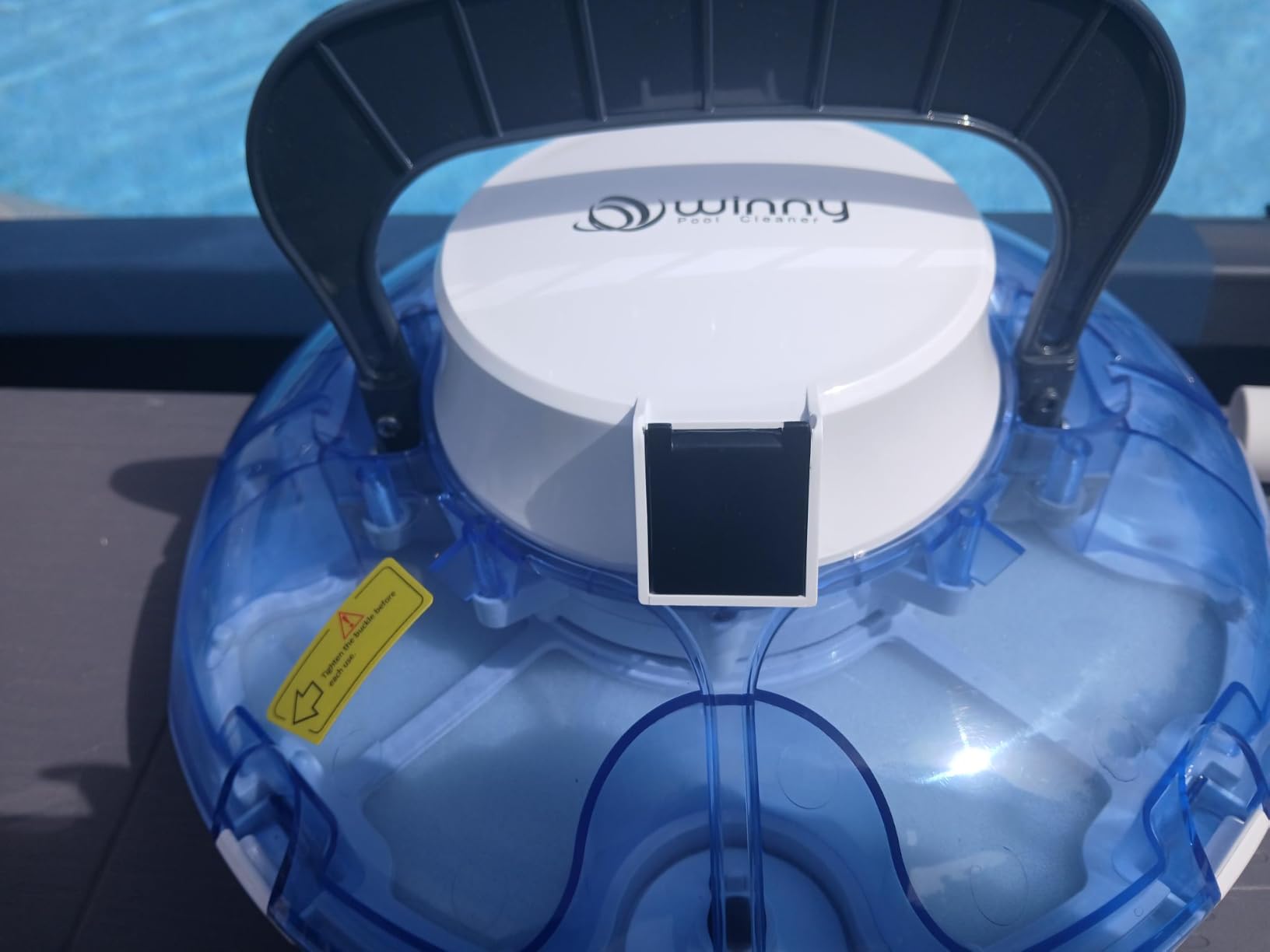 Winny Pool Cleaner Cordless Pool Vacuum Robot for Above Ground Pool customer photo 1