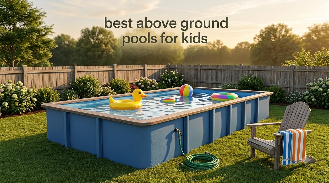 best above ground pools for kids