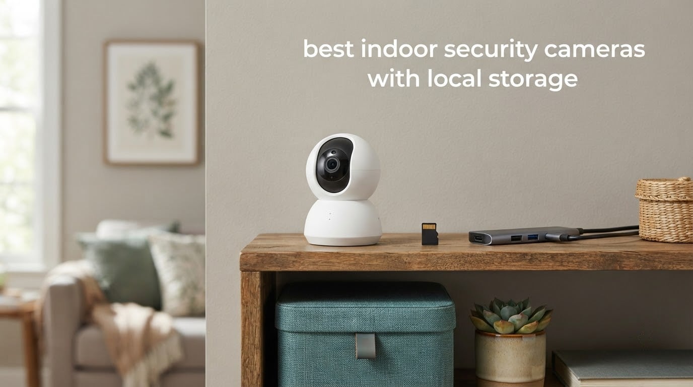 best indoor security cameras with local storage