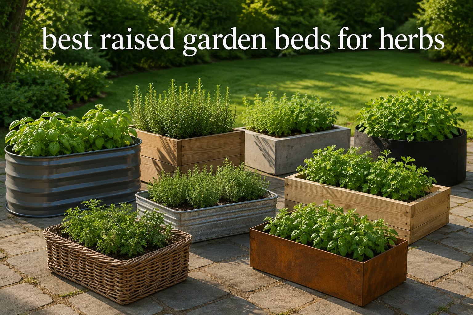 best raised garden beds for herbs