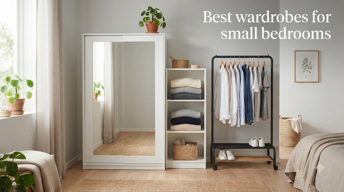 Best wardrobes for small bedrooms