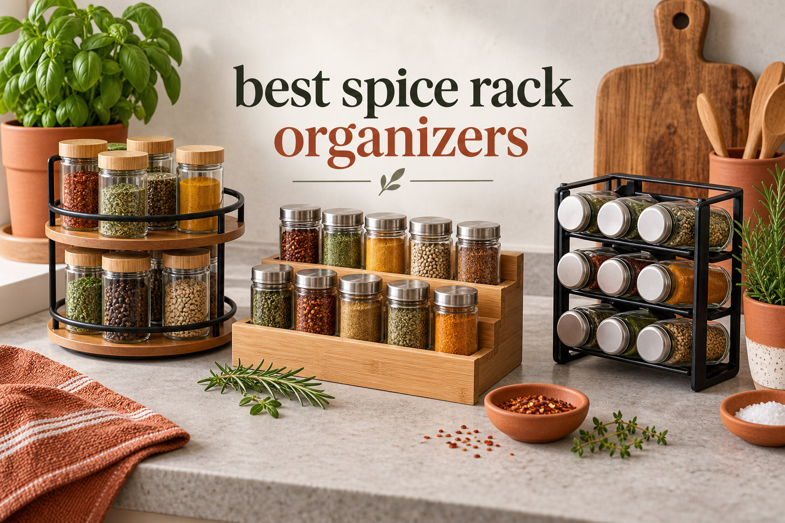 best spice rack organizers