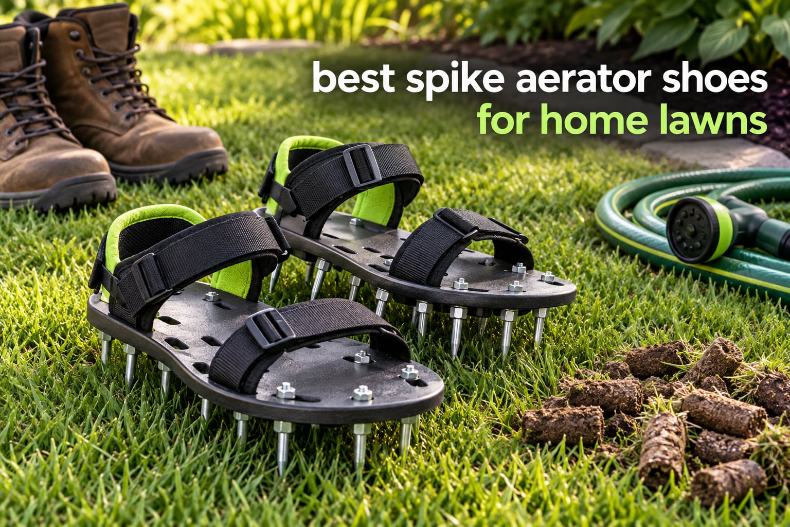 best spike aerator shoes for home lawns