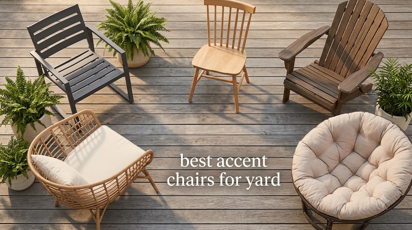 best accent chairs for yard