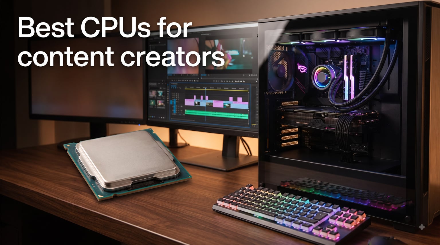 Best CPUs for content creators