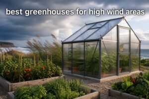 best greenhouses for high wind areas