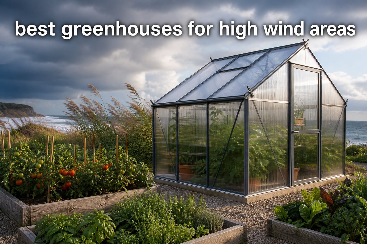 best greenhouses for high wind areas