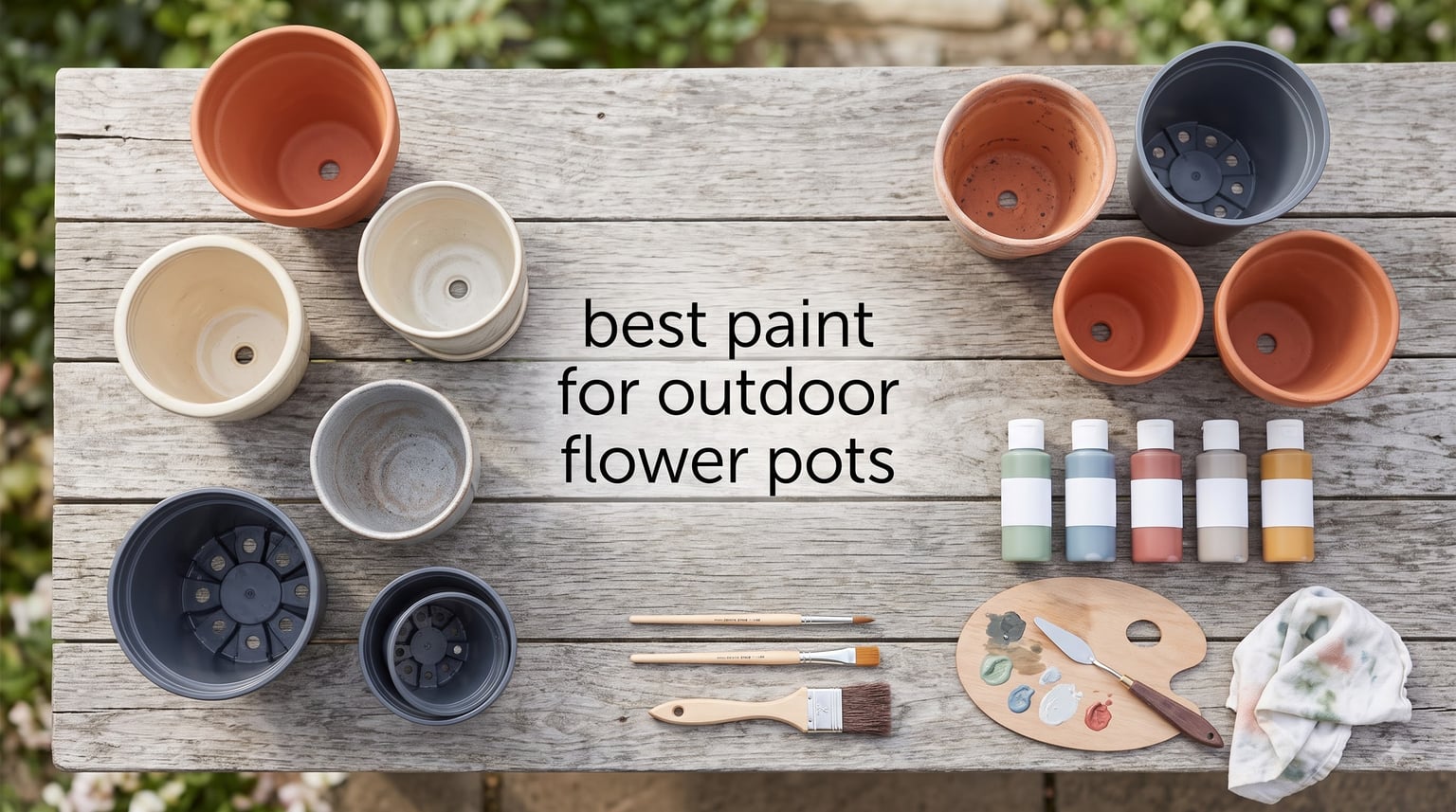 best paint for outdoor flower pots