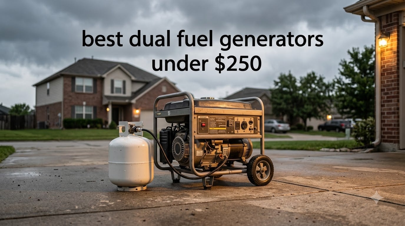 best dual fuel generators under $250