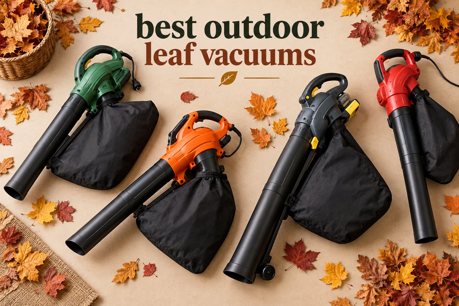 best outdoor leaf vacuums