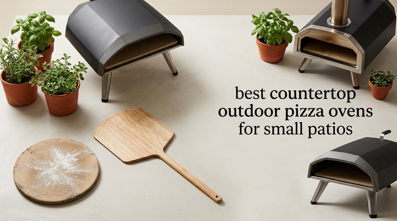 best countertop outdoor pizza ovens for small patios