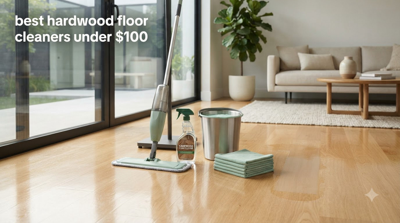 best hardwood floor cleaners under $100