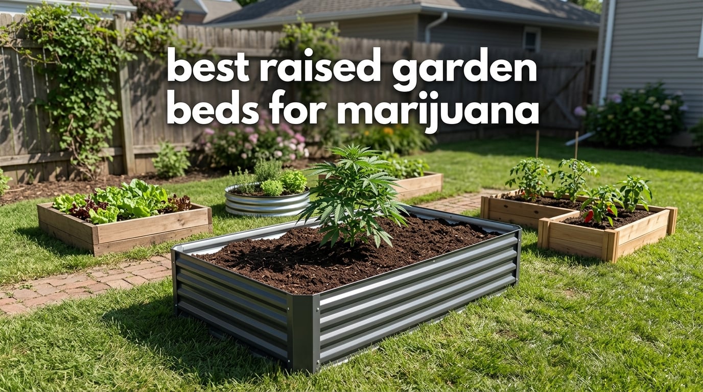 best raised garden beds for marijuana