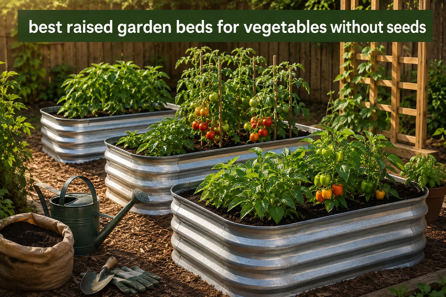 best raised garden beds for vegetables without seeds