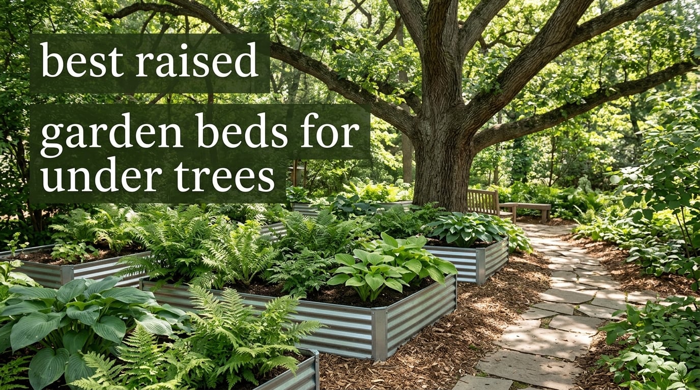 best raised garden beds for under trees