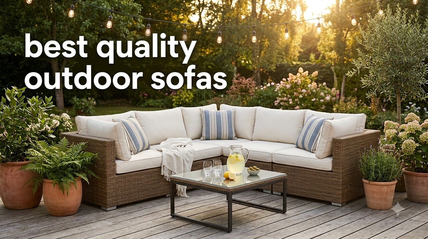 best quality outdoor sofas