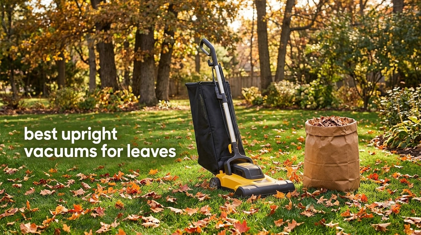 best upright vacuums for leaves