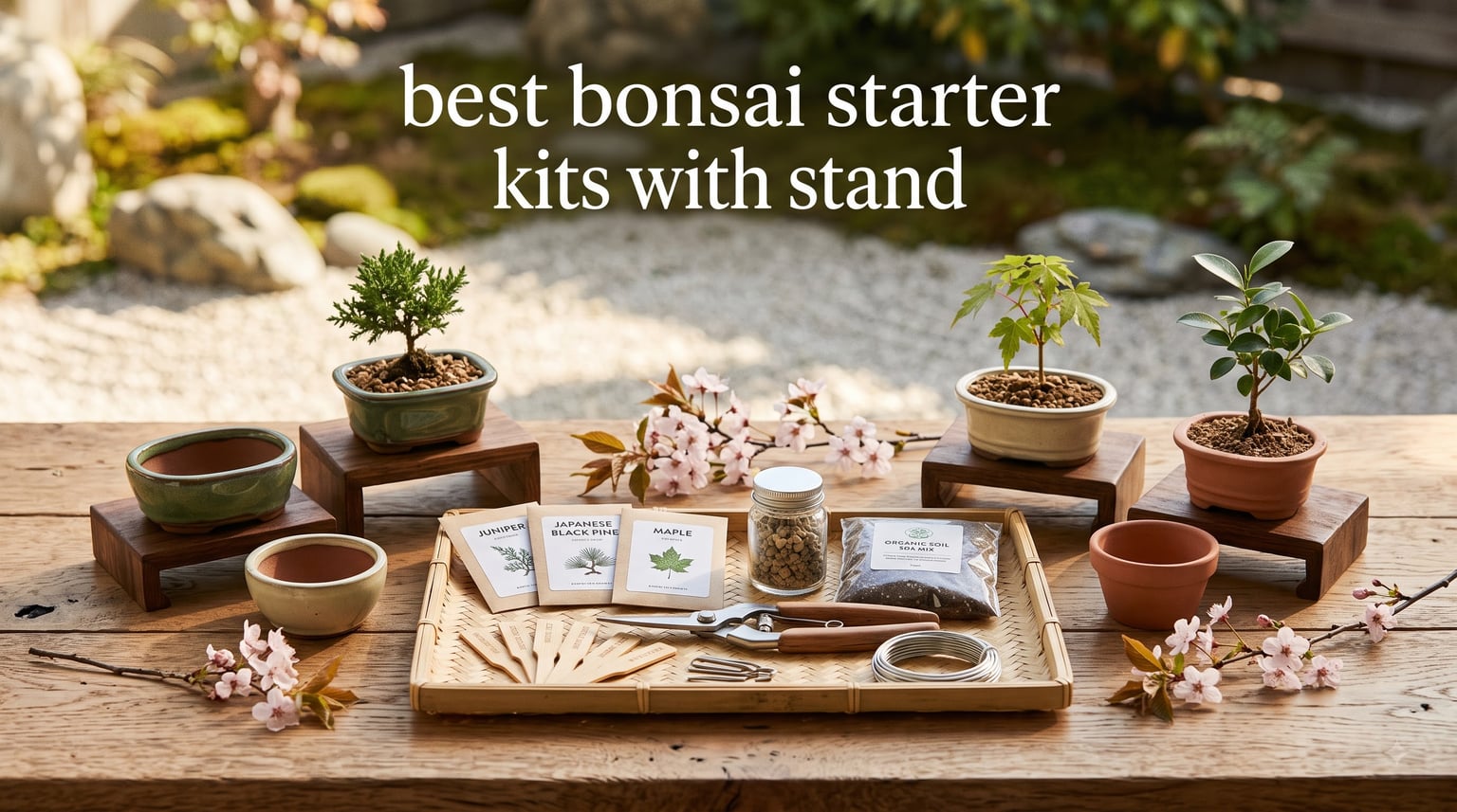 best bonsai starter kits with stand