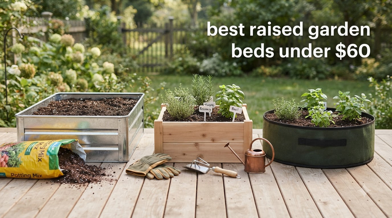 best raised garden beds under $60