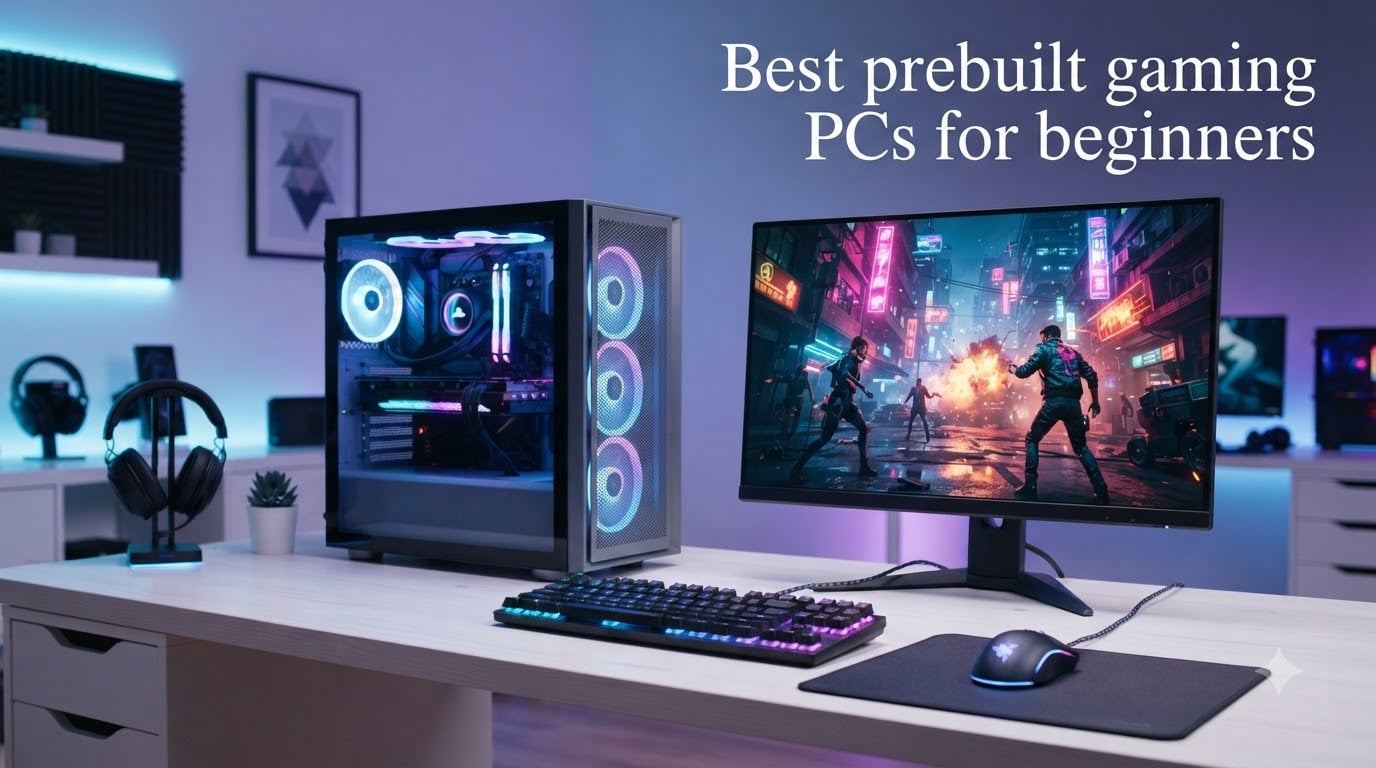 Best prebuilt gaming PCs for beginners