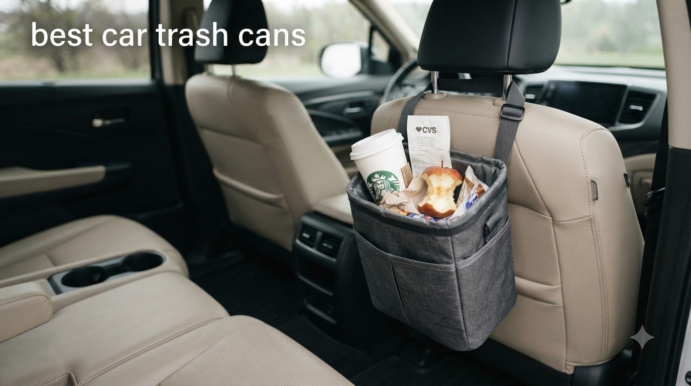best car trash cans