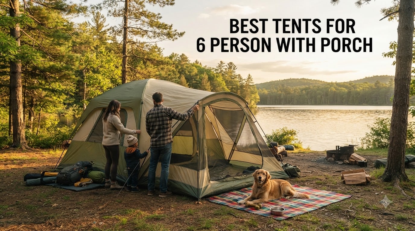 best tents for 6 person with porch