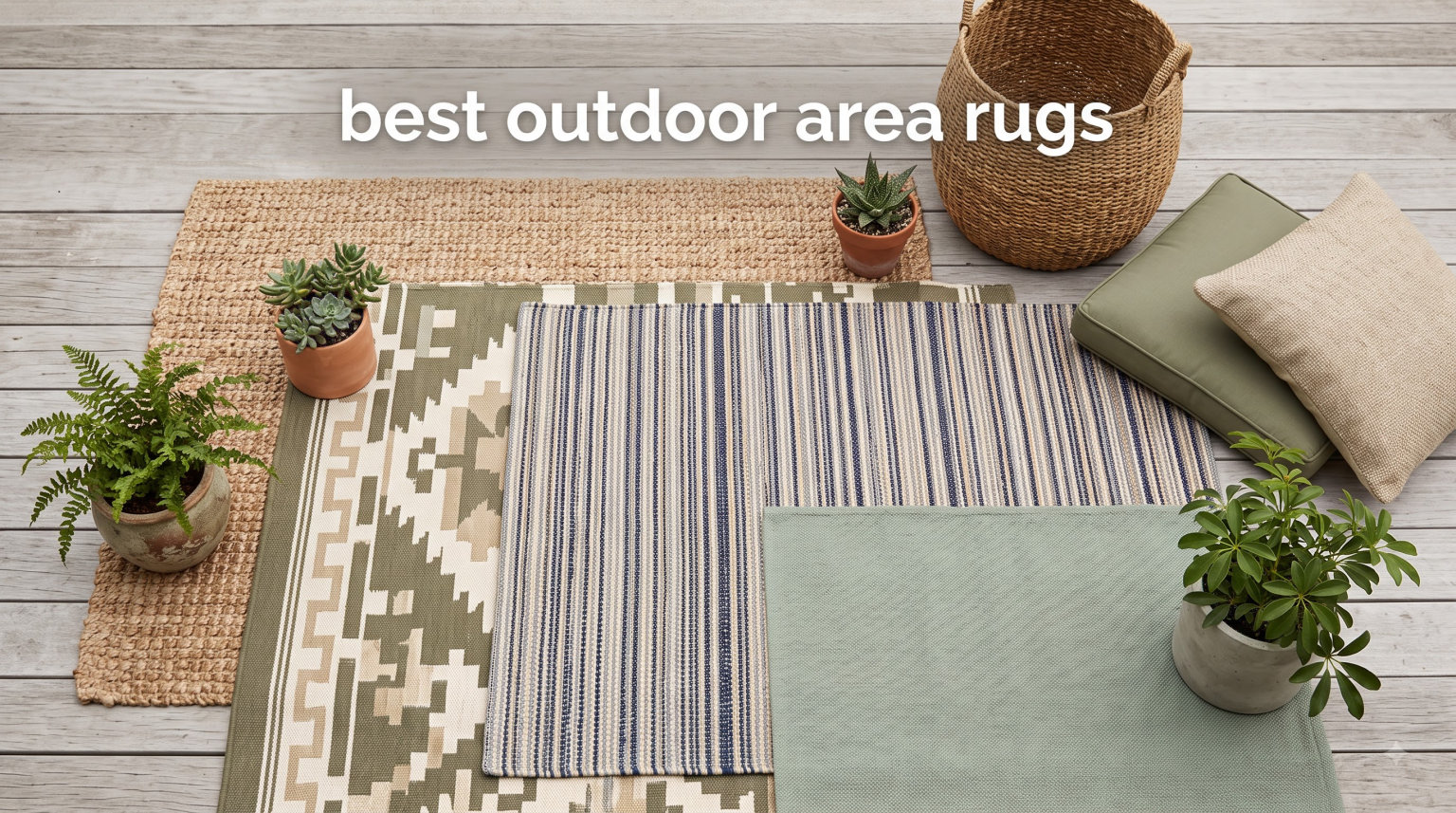 best outdoor area rugs
