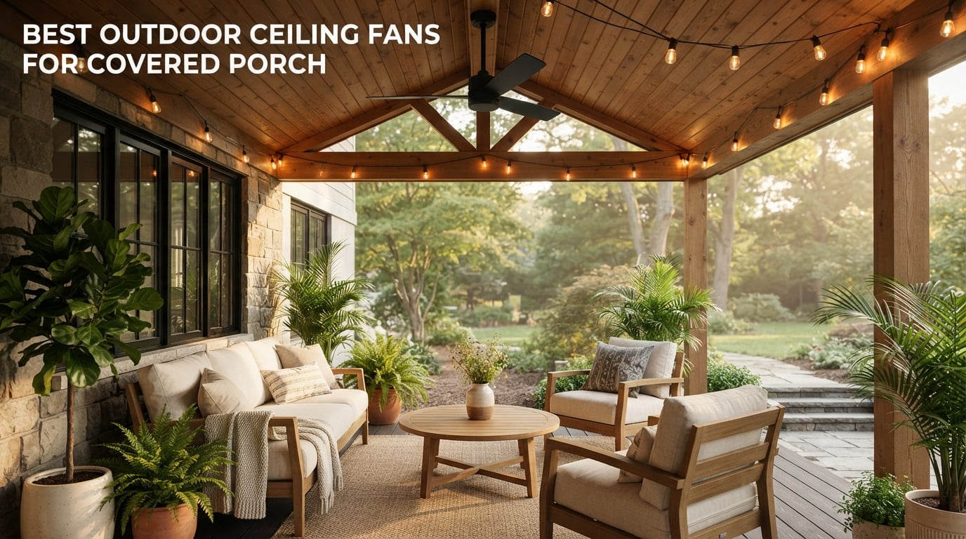 best outdoor ceiling fans for covered porch