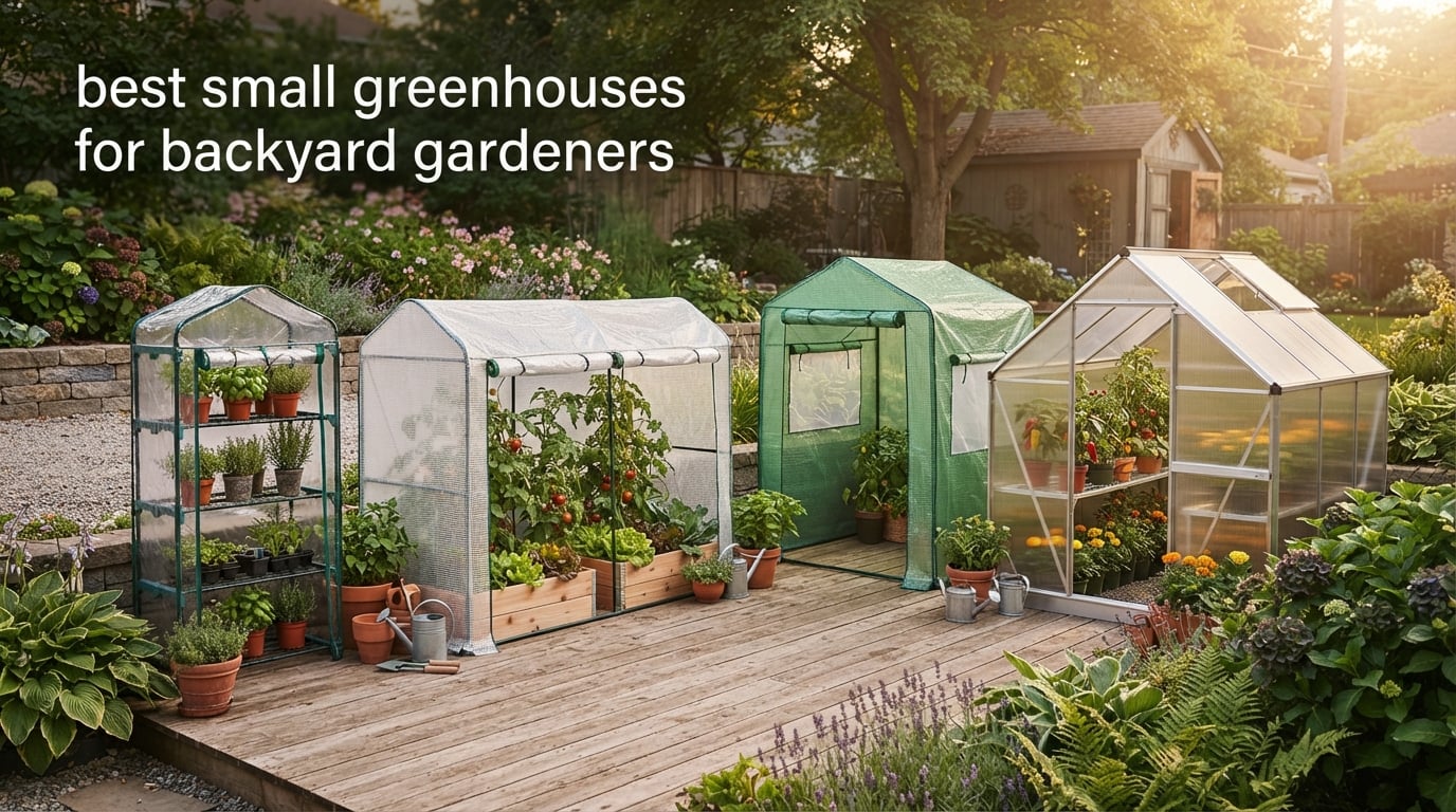 best small greenhouses for backyard gardeners
