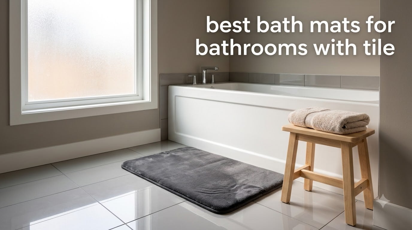 best bath mats for bathrooms with tile