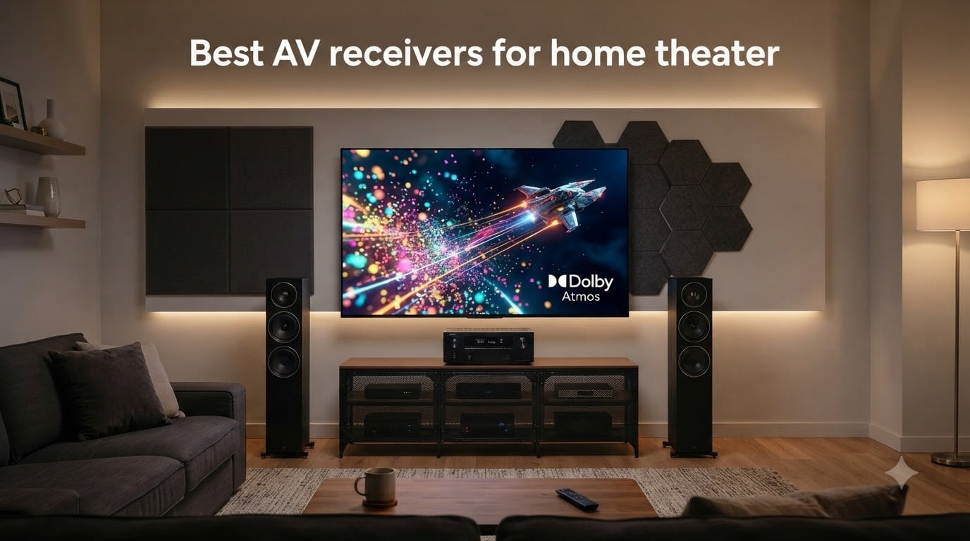Best AV receivers for home theater