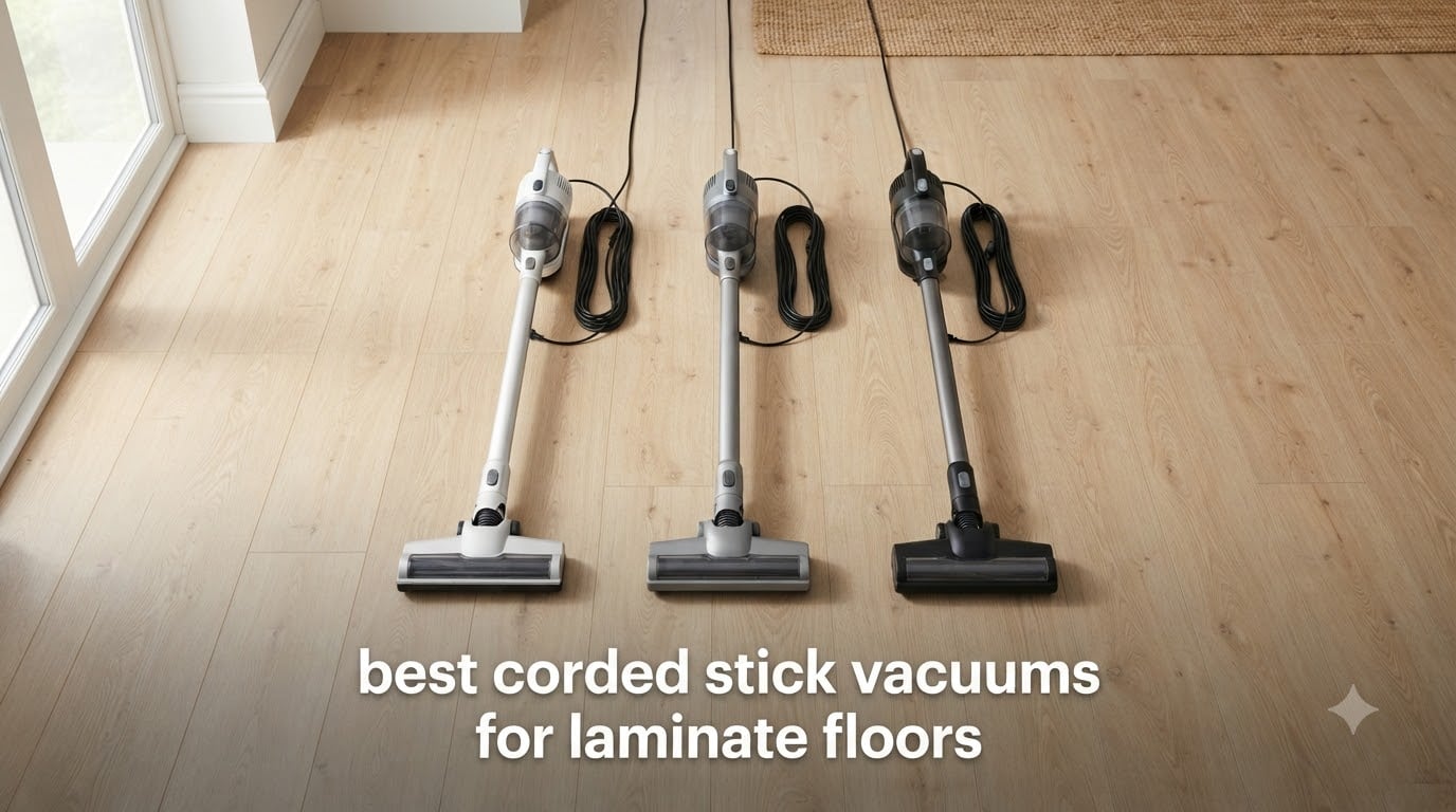 best corded stick vacuums for laminate floors