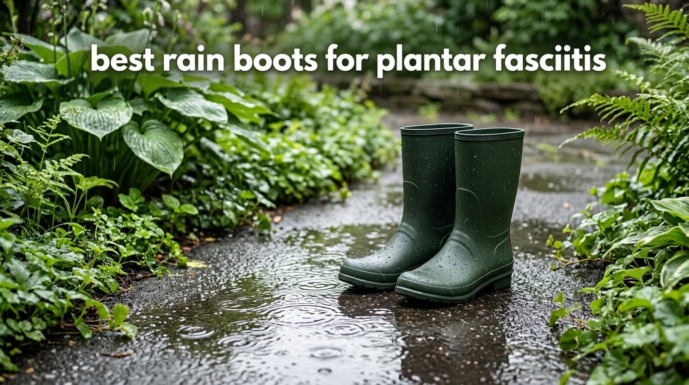 best rain boots for plantar fasciitis