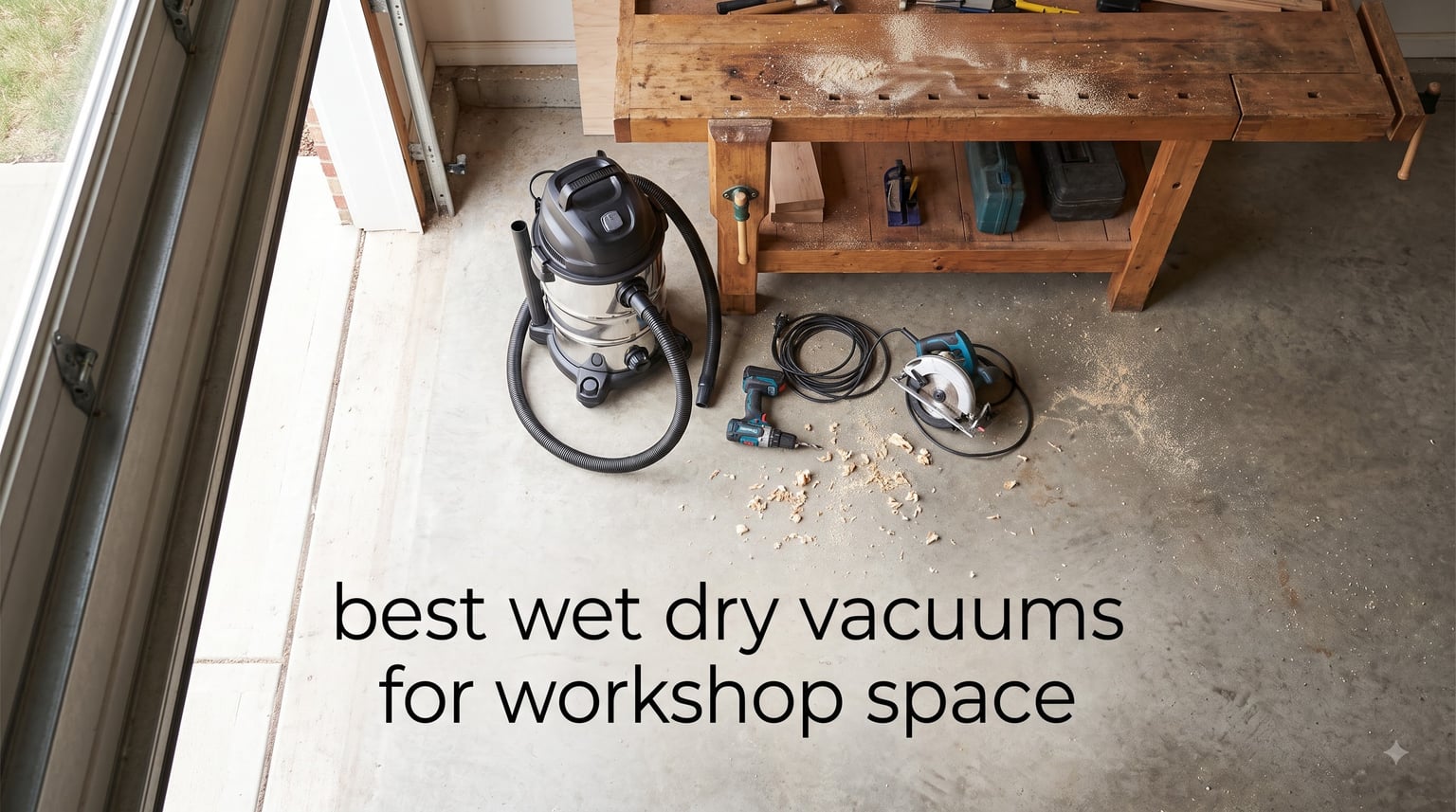 best wet dry vacuums for workshop space