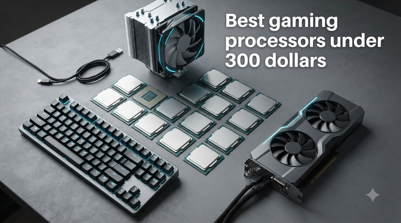 Best gaming processors under 300 dollars