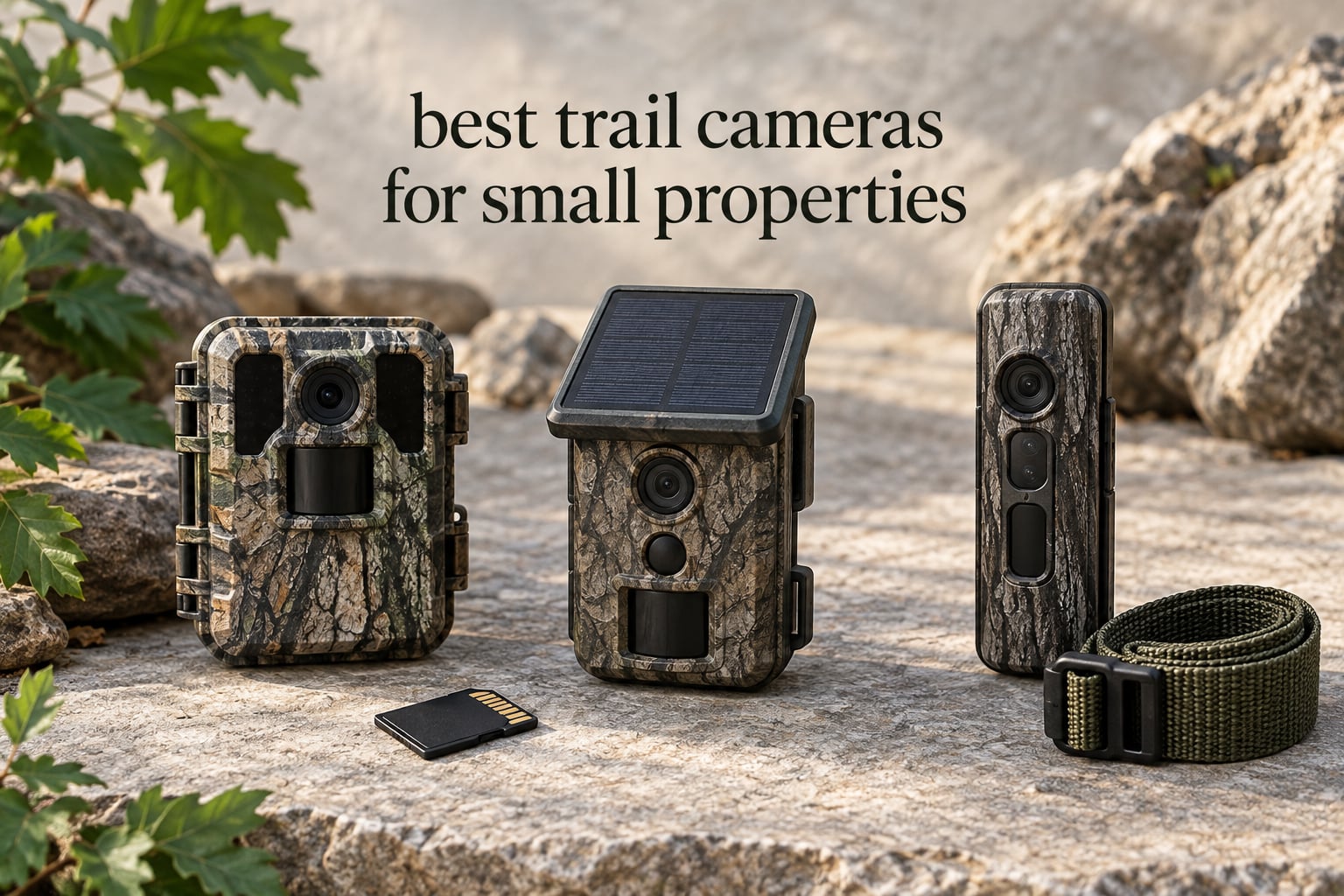 best trail cameras for small properties