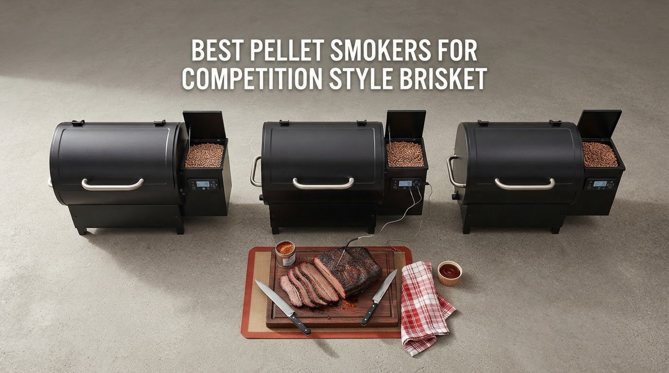 best pellet smokers for competition style brisket