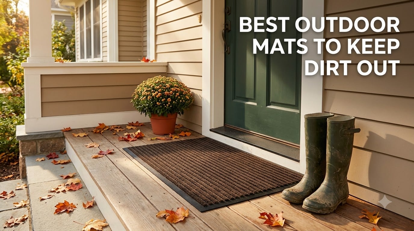 best outdoor mats to keep dirt out
