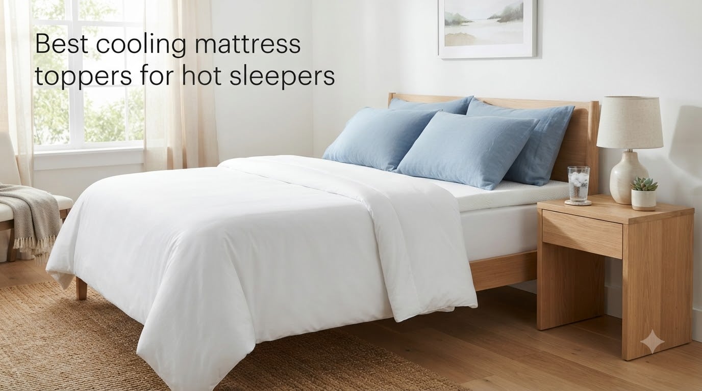 Best cooling mattress toppers for hot sleepers