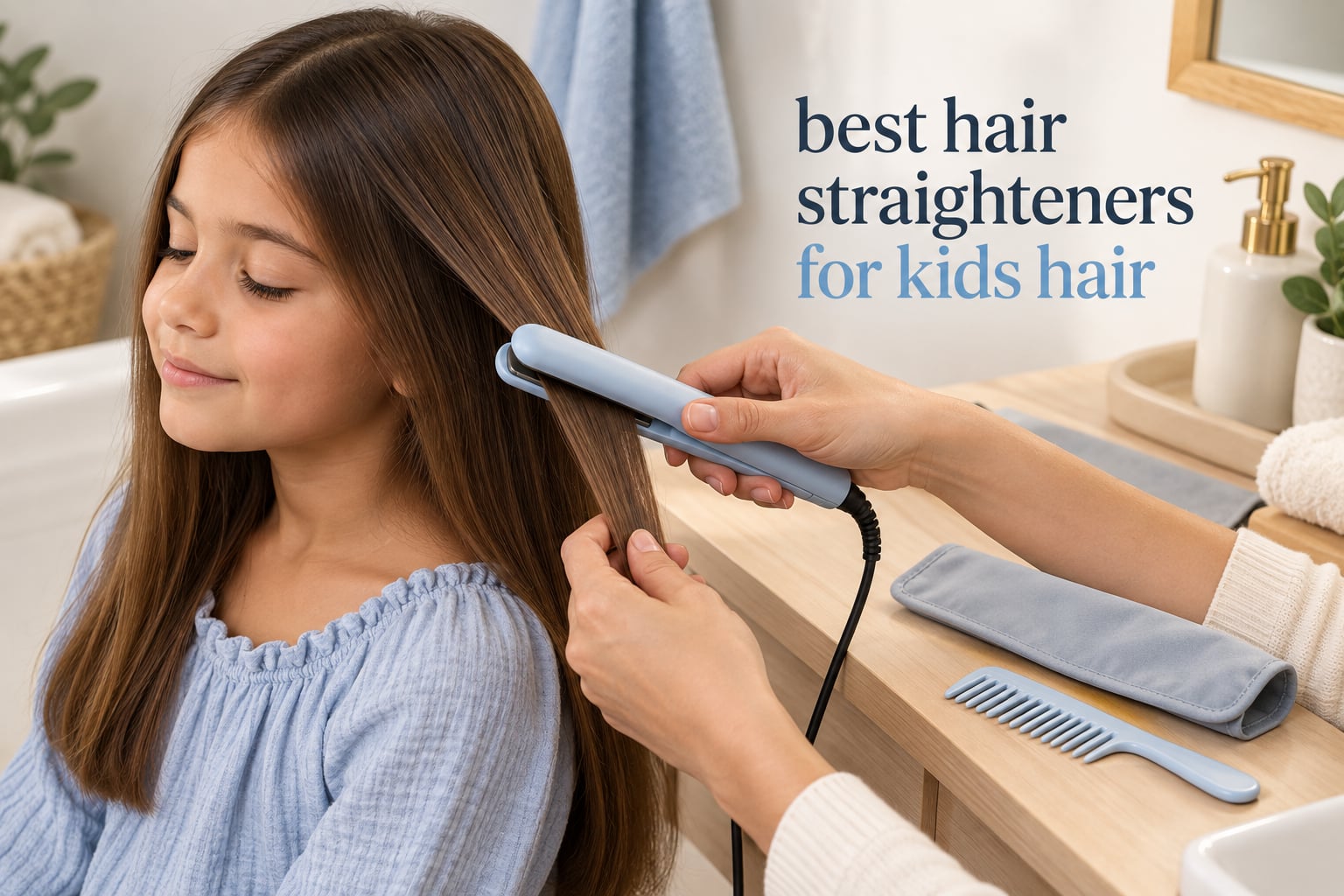best hair straighteners for kids hair