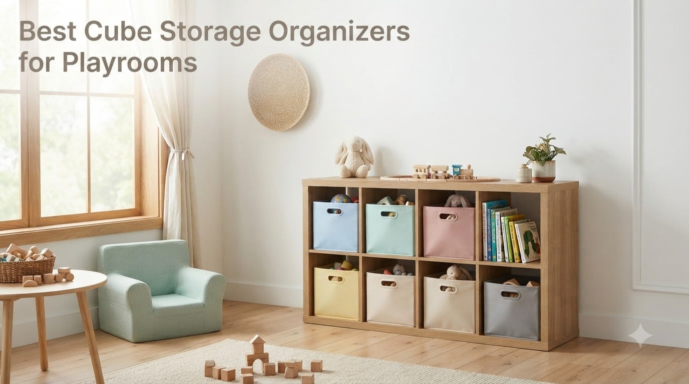Best Cube Storage Organizers for Playrooms